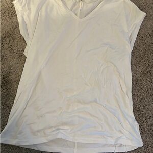 NWT HALARA White V‑Neck shirt XS